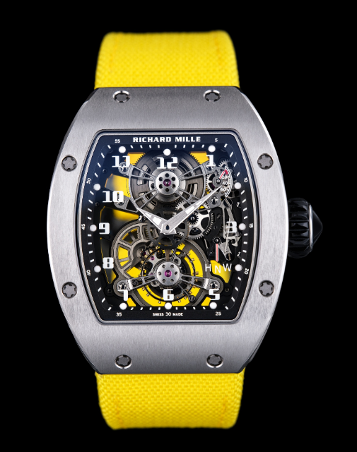 Richard Mille RM 17-01 Extra-Flat Titanium Tourbillon Watch Replica